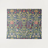 Tenture Violet et et Columbine, William Morris (Devant (Horizontal))