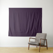 Tenture Violet foncé (En situation (horizontale))