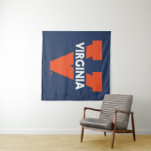 Tenture Virginia Split V (En situation (horizontale))