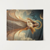 Tenture Virgo Goddess Wall Tapestry (Devant (Horizontal))