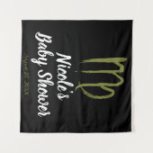 Tenture VIRGO Zodiaque août septembre Astrologie Toile de  (Devant (Horizontal))