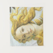 Tenture Visage de Vénus Botticelli détail de peinture (Devant)