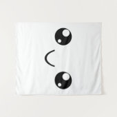 Tenture Visage souriant (Devant (Horizontal))