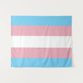Tenture Visibilité du drapeau de fierté transgenre de Slip (Devant (Horizontal))