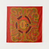Tenture Vision de peyote chamanique (Devant (Horizontal))