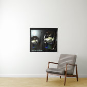 Tenture Visiteurs inattendus OVNI (En situation (horizontale))