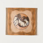 Tenture Vitre tendue par Alphonse Mucha (Devant (Horizontal))