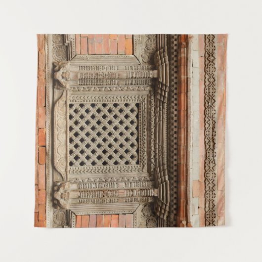 Tenture Vitrine ancienne dans la cour de Nasal Chowk de Ha (Devant (Horizontal))