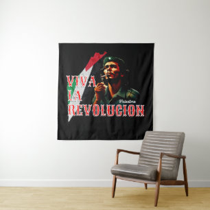 Tenture Viva La révolution Palestine