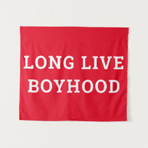 Vive Boyhood Boy's Room Salle de jeu Nursery Wall