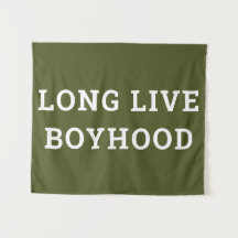Vive Boyhood Boy's Room Salle de jeu Nursery Wall