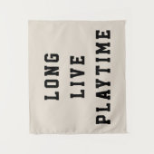 Tenture Vive le temps de jeu Chambre des enfants Salle de  (Devant)