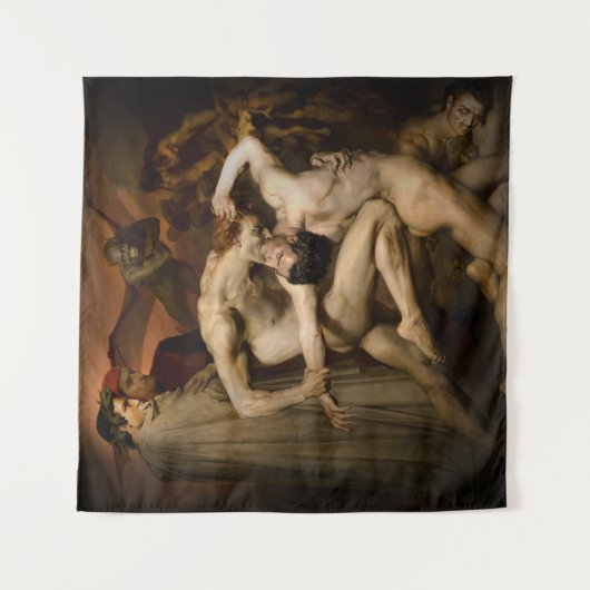 Tenture Vivid Retro - Dante et Virgil (Devant)