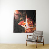 Tenture Vivid Retro - La Dame de Shalott (En situation)