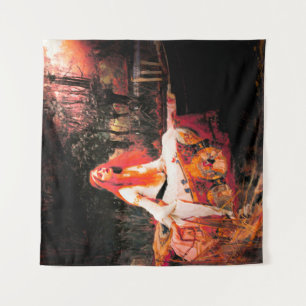 Tenture Vivid Retro - La Dame de Shalott