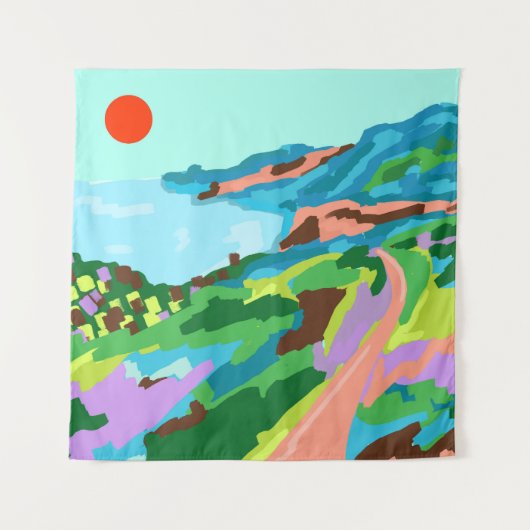 Tenture Vivid Vistas (Devant)