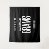 Tenture Voici à quoi ressemble un Gram génial (Devant)