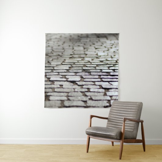 Tenture Voie pavée pavée (En situation)