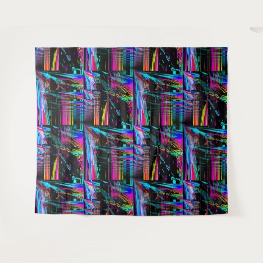 Tenture Voile psychédélique.... (Devant (Horizontal))