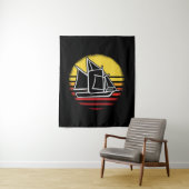 Tenture Voile Retro Vintage (En situation)