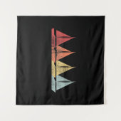 Tenture Voilier Bateau Rétro (Devant (Horizontal))