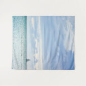 Tenture Voilier sur l'eau (Devant (Horizontal))