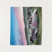 Tenture Voiture abandonnée par ville fantôme de Bodie au (Devant)