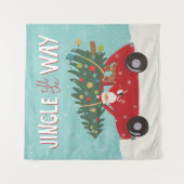 Tenture Voiture du tintement complètement | Père Noël (Devant)