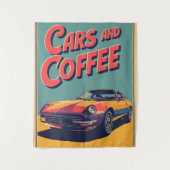 Tenture voitures et café (Devant)