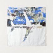 Tenture Vol Abstrait par Michael Moffa (Devant (Horizontal))