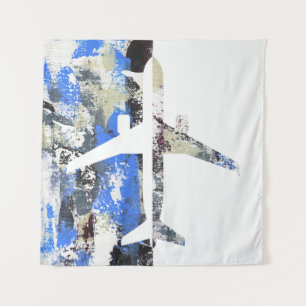 Tenture Vol Abstrait par Michael Moffa