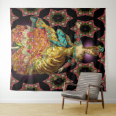 Tenture Vol français Starry (En situation (horizontale))