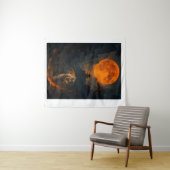 Tenture Volcanic White Tiger Premium Wall Art – Fine Art C (En situation (horizontale))