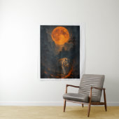 Tenture Volcanic White Tiger Premium Wall Art – Fine Art C (En situation)