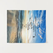 Tenture Voler Les Oiseaux Dans La Prière Sérénité Du Ciel (Devant (Horizontal))