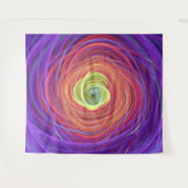 Tenture vortex floral (Devant (Horizontal))