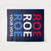 Tenture Votez I (Devant (Horizontal))