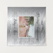 Tenture Votre 25e anniversaire de mariage (Devant (Horizontal))