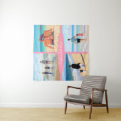 Tenture Votre collection de photos Tapetsy avec texte pers (En situation)