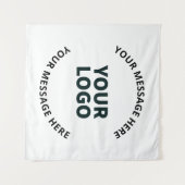 Tenture Votre logo, conception, photo, oeuvre d'art ou aut (Devant (Horizontal))