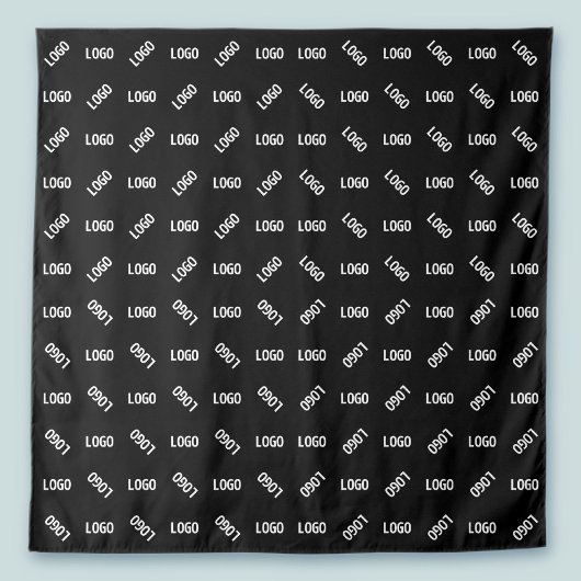 Tenture Votre logo/image | Matelas géométrique moderne uni