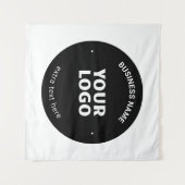 Tenture Votre logo, image ou conception & texte modifiable (Devant (Horizontal))