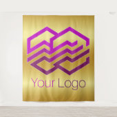 Tenture Votre logo ou image personnalisé (Devant)