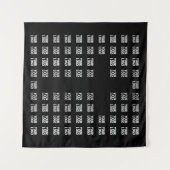 Tenture Votre logo ou image téléchargée | Motif croisé (Devant (Horizontal))