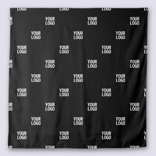 Tenture Votre logo ou n'importe quelle image | Bandes diag