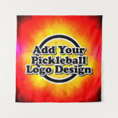 Tenture Votre logo Pickleball (Devant)