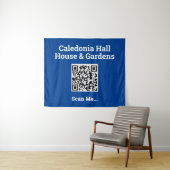 Tenture Votre mur de conception de code QR (En situation (horizontale))