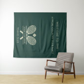 Tenture Votre Nom de Country Club Événements d'équipe de t (En situation (horizontale))