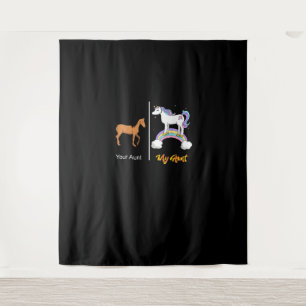 Tenture Votre tante Ma tante Unicorn T-Shirt _ Amusant Arc