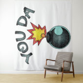 Tenture Vous Avez Bombe De Parties scintillant (En situation)